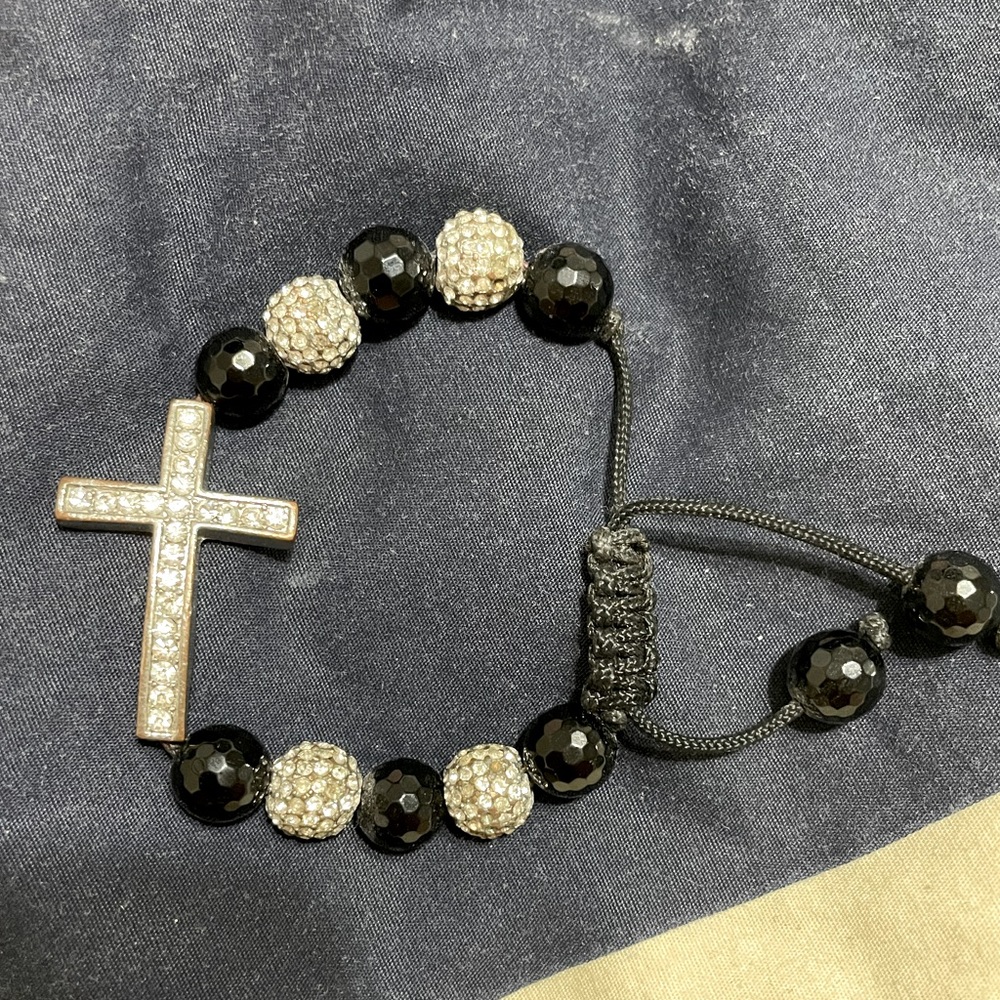 Cross shambala Bracelet